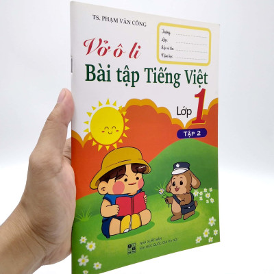 Vở Ô Li Bài Tập Tiếng Việt 1 - Tập 2