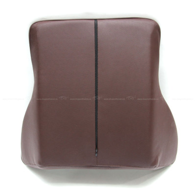 Tựa Lưng Ô Tô Cao Su Non Bọc Da CIND G003 Màu Café