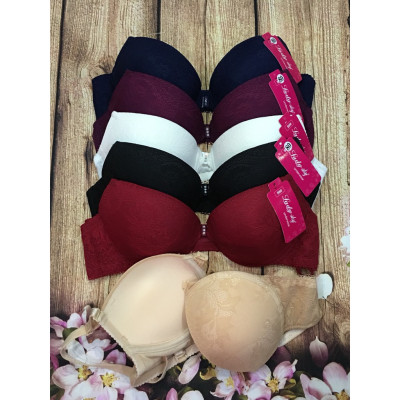 Áo lót nữ lưới cài trước Lady 596 — Mút siêu dày nâng đẩy, lưng rộng ôm sát