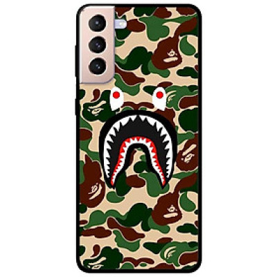Ốp lưng dành cho Samsung Galaxy S22 - S22 Plus - S22 Ultra - mẫu Bape Camo Xanh Lá