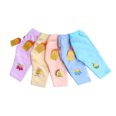 Bộ áo nỉ cotton 2 lớp dài tay BABIBOO - BBC24