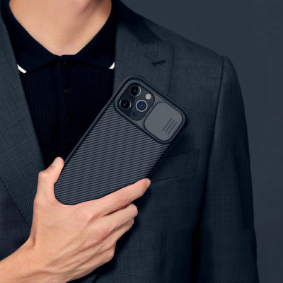 Ốp lưng Nillkin CamShield cho iPhone 12/ 12 Pro / iPhone 12 Pro Max - Hàng chính hãng