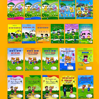 Chuẩn Bị Tâm Thế Cho Bé Vào Lớp 1: Vở Tập Tô - Tập Viết Chữ Cái (Quyển 1) (Biên Soạn Theo Chương Trình SGK Mới)
