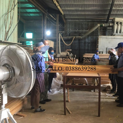 Bàn ghế gỗ sồi