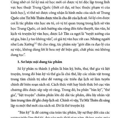 Sử Ký Bản Kỷ (Bìa Cứng) _KV