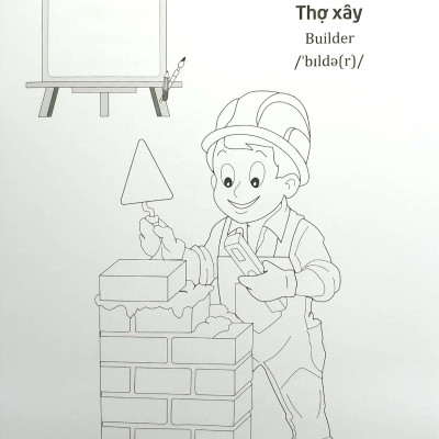 Tô Màu Chúng Mình Tập Làm Họa Sĩ - 3-6 Tuổi - Nghề Nghiệp