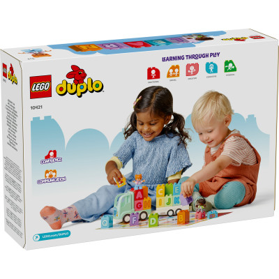 LEGO DUPLO 10421 Đồ chơi lắp ráp Đoàn tàu học chữ (36 chi tiết)