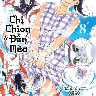 Sách - Chị Chion Ở Đền Mèo - Tập 8 - Tặng Kèm Bookmark + Sticker