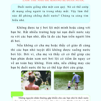 Kỹ Năng An Toàn Cho Học Sinh, Quyển 1 - Vietnambook