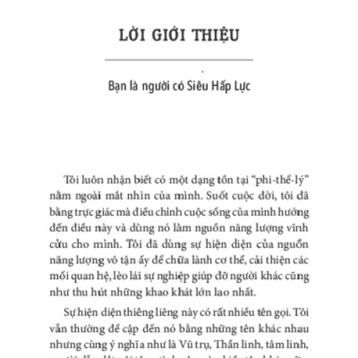 Siêu Hấp Lực - Bí Quyết Thu Hút Bất Cứ Thứ Gì Bạn Muốn