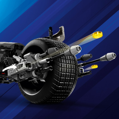 LEGO SUPERHEROES 76273 Đồ Chơi Lắp Ráp Mô Hình Người Dơi Và Siêu Xe Batpod (713 chi tiết)