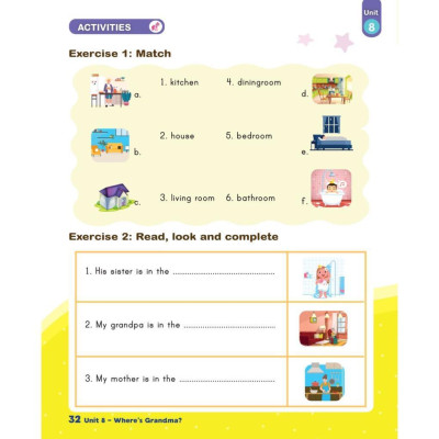 Sách Luyện Viết Chữ Nhớ Từ Vựng - English Writing Family & Friend 2 - Megabook