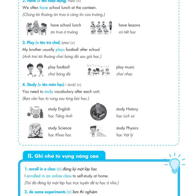 Từ Vựng Tiếng Anh Nâng Cao 6