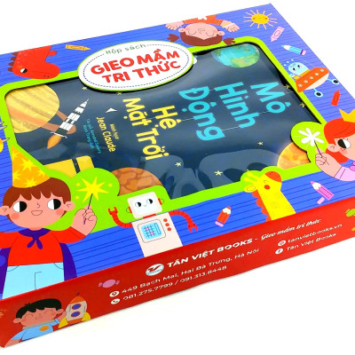 Box Set Gieo Mầm Tri Thức 16 : Truyện Stem Mô Hình Động (Bộ 4 Cuốn)