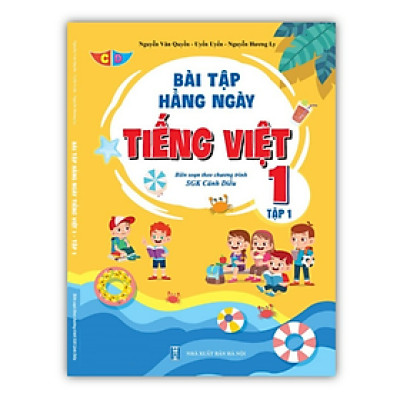 Sách - Bài tập hàng ngày tiếng việt 1 - tập 1 ( Cánh diều )