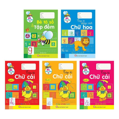 Sách - Bé Vào Lớp 1 - Tập Tô Chữ Cái - Quyển 1 - Tân Việt Books