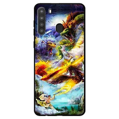 Ốp lưng dành cho Samsung Galaxy A21 mẫu Chàng Trai Rồng Phụng