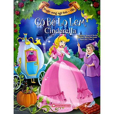 Sách - Truyện Song Ngữ Anh Việt - Cô Bé Lọ Lem - Tân Việt Books