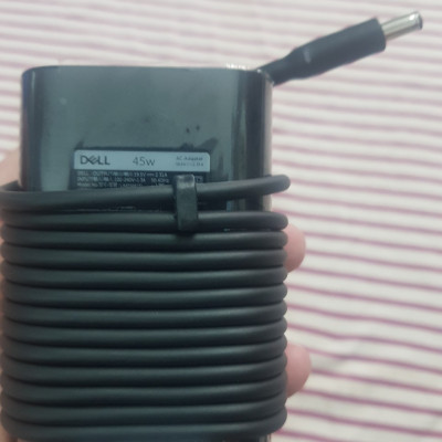 Adapter Sạc laptop Dell Oval 45w đầu kim nhỏ  4.5 mm x 3.0 mm dùng cho laptop XPS 11 12 13 L321X L322X /L221X Ultrabook - Hàng chính hãng