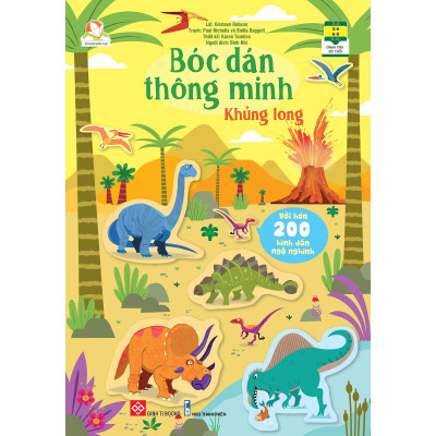 Sách - Bóc Dán Thông Minh - Đa Dạng Chủ Đề - Combo 12 Tập - Đinh Tị Books
