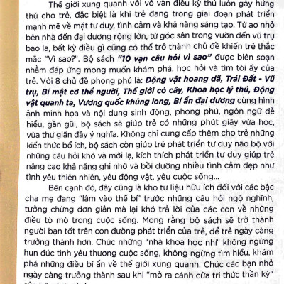 10 Vạn Câu Hỏi Vì Sao - Khoa Học Lý Thú