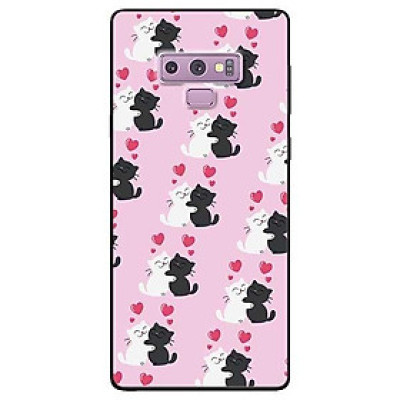Ốp lưng dành cho Samsung Note 8 - Note 9 - Note 10 - Note 10 Plus mẫu Mèo Yêu Nhau