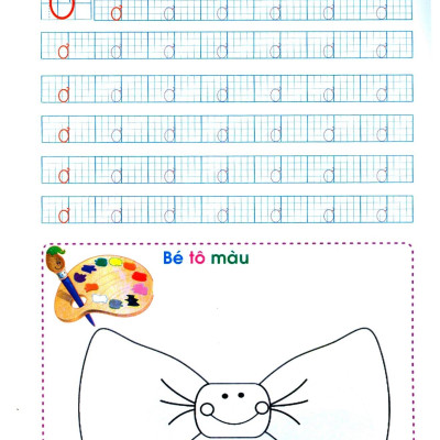 Bé Vào Lớp 1 - Tập Tô Chữ Cái - Quyển 2