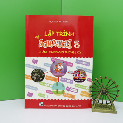 Combo 3 sách hướng dẫn học lập trình Scratch cho học sinh lớp 7