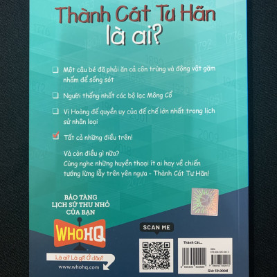 Bộ Sách Chân Dung - Thành Cát Tư Hãn Là Ai (Tái Bản 2022)