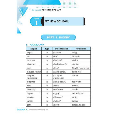 Sách - Em Học Giỏi Tiếng Anh + Bài Tập Bổ Trợ Và Nâng Cao + Chinh Phục Ngữ Pháp Và Bài Tập Tiếng Anh Lớp 6 - Tập 1 - Combo 3 Cuốn - Minh Thắng