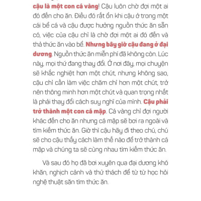 Sách Tư Duy Cá Mập Suy Nghĩ Cá Vàng (Tái Bản 2022)