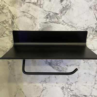 Lô giấy vệ sinh kết hợp kệ để đồ dòng Cologne Moen - ACC2705BLK