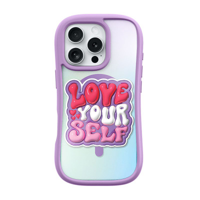 Ốp Lưng LAUT POP LOVIE Cho iPhone 16 Pro Max Mặt Lưng 3D Sống Động Phản Chiếu Ba Chiều Trên Bề Mặt Trong Suốt Như Pha Lê Hàng Chính Hãng
