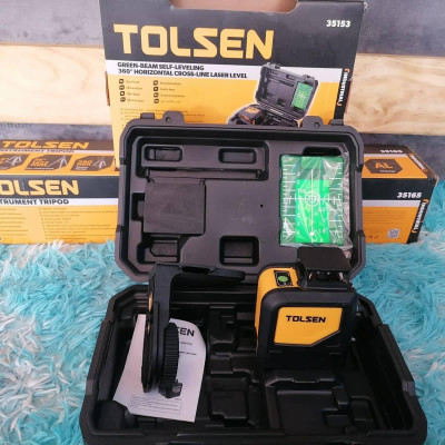 MÁY CÂN MỰC LASEZ XOAY 360 ĐỘ TOLSEN 35153 - HÀNG CHÍNH HÃNG