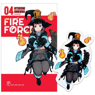 Fire Force - Tập 4 - Tặng Kèm Bookmark Giấy Hình Nhân Vật