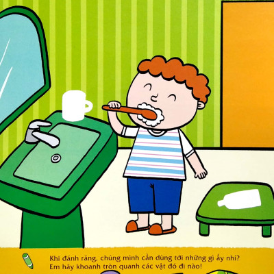 Bộ Sách 300 Miếng Bóc Dán Thông Minh - 3+ Tuổi