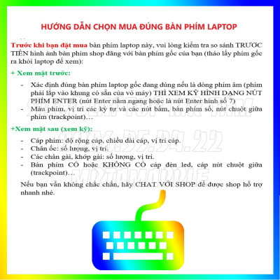 Bàn phím dành cho laptop Dell Latitude E5440 Có Led - Hàng Nhập Khẩu - Sản phẩm mới 100%