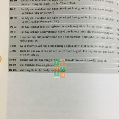 Sách - 100 bài làm văn hay lớp 2