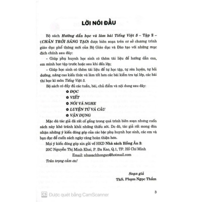 Combo Hướng Dẫn Học Và Làm Bài Tiếng Việt 5 -Tập 1+2 (Bám Sát SGK Chân Trời Sáng Tạo) (HA-MK)