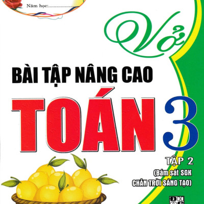 Combo Vở Bài Tập Nâng Cao Toán Lớp 3 - Tập 1 + 2 (Bám Sát SGK Chân Trời Sáng Tạo - Bộ 2 Cuốn) (HA)