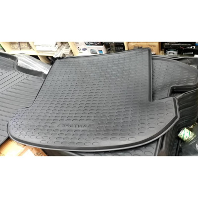 LÓT CỐP NHỰA ĐEN TPO CAO CẤP CHO SANTAFE 2019 (Giá tốt & dễ dàng lắp đặt sử dụng)