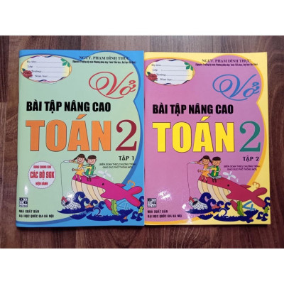 Sách - Vở Bài Tập Nâng Cao Toán 2 - Tập 1 (Theo Chương Trình Giáo Dục Phổ Thông Mới)