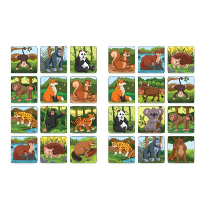Sách - Bé Tô Màu - Khám Phá Rừng Xanh Hùng Vĩ - 20+ Hình Dán Sticker - Việt Thư