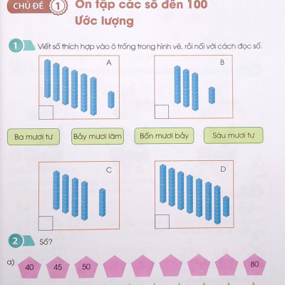 Vui Học Toán Lớp 2 - Tập 1 (Dành Cho Buổi Thứ Hai - Bộ Sách Chân Trời Sáng Tạo) (2022)