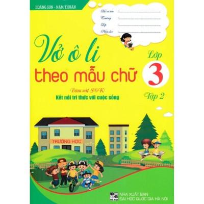 Sách - Combo Vở Ô Li Theo Mẫu Chữ Lớp 3 (Bám Sát Sách giáo Khoa Kết Nối Tri Thức Với Cuộc Sống) (Bộ 2 Cuốn) (HA-MK)