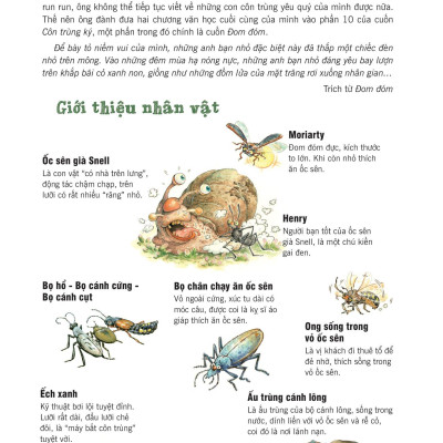 Truyện Tranh Khoa Học Về Các Loài Côn Trùng - Người Bạn Đáng Ngờ - Đom Đóm