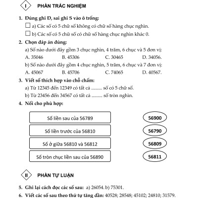Sách - 100 Đề Kiểm Tra Toán Giúp Em Đạt Điểm 10 Môn Toán 4