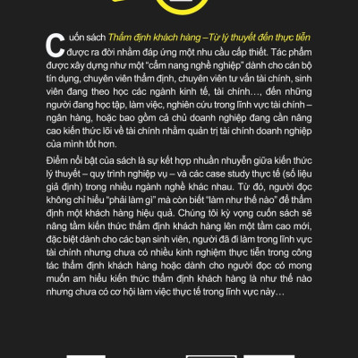 Thẩm Định Khách Hàng - Từ Lý Thuyết Đến Thực Tiễn