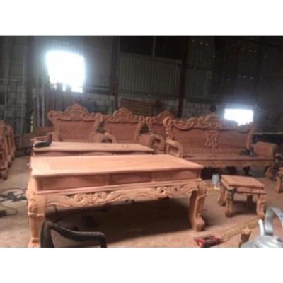 ️Bộ ghế hoàng gia gỗ hương đá