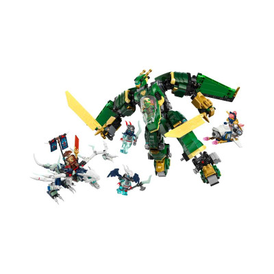 LEGO NINJAGO 71845 Đồ Chơi Lắp Ráp Lloyd Và Chiến Giáp Jet (1112 chi tiết)